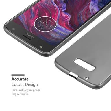 Motorola MOTO X4 Suojakuori Kotelo (harmaa)