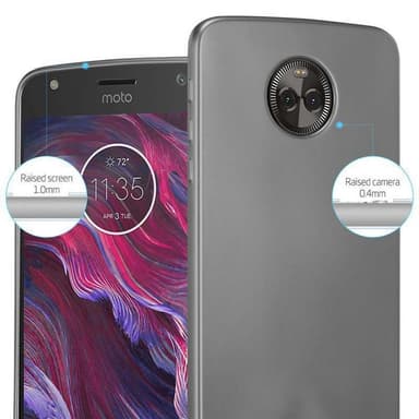 Motorola MOTO X4 Suojakuori Kotelo (harmaa)