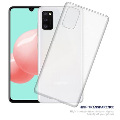 Samsung Galaxy A41 Suojakuori Kotelo (Läpinäkyvä)