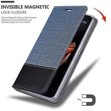 LG X SCREEN Suojakuori Lompakkokotelo (Sininen)