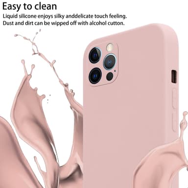 Suojakuori iPhone 12 PRO MAX Kotelo (Vaaleanpunainen)