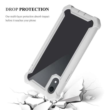 iPhone XR Suojakuori Kotelo (harmaa)