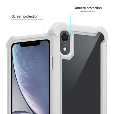 iPhone XR Suojakuori Kotelo (harmaa)