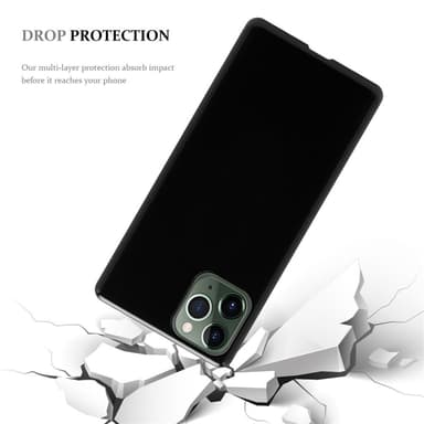 iPhone 12 / 12 PRO Suojakuori Kotelo (Musta)