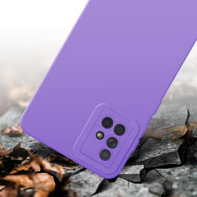 Samsung Galaxy A71 4G Suojakuori Kotelo (Violetti)