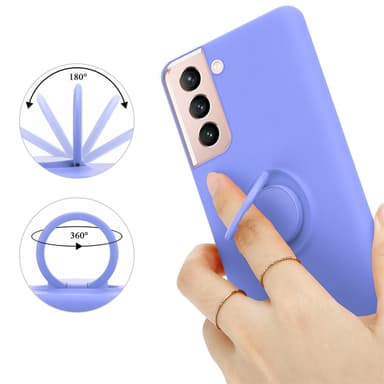 Samsung Galaxy S21 5G Suojakuori Kotelo (Violetti)