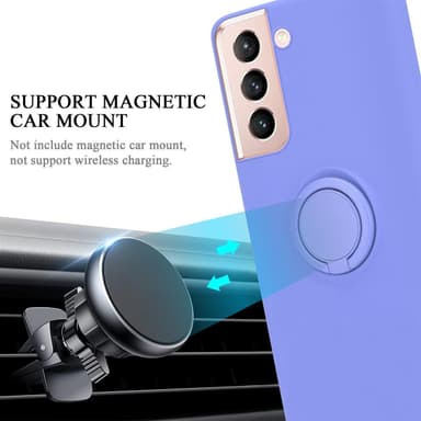 Samsung Galaxy S21 5G Suojakuori Kotelo (Violetti)