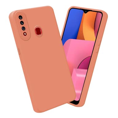 Samsung Galaxy A20s Suojakuori Kotelo (Oranssi)