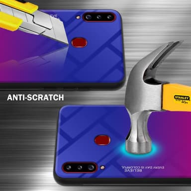 Suojakuori Samsung Galaxy A20s Kotelo (Musta)