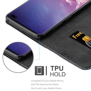 Samsung Galaxy S10 PLUS Suojakuori Case (Sininen)