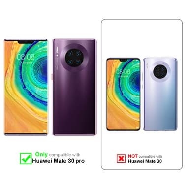 Huawei MATE 30 PRO Suojakuori Kotelo (Musta)