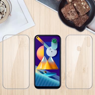 Samsung Galaxy A11 / M11 Suojakuori Cover (Läpinäkyvä)