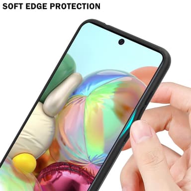 Suojakuori Samsung Galaxy A71 4G Kotelo (Musta)
