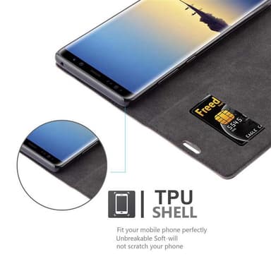 Samsung Galaxy NOTE 8 Suojakuori Lompakkokotelo