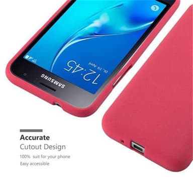 Suojakuori Samsung Galaxy J1 2016 Kotelo (Punainen)