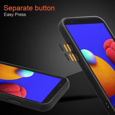 Samsung Galaxy A01 CORE Suojakuori Kotelo (Läpinäkyvä)