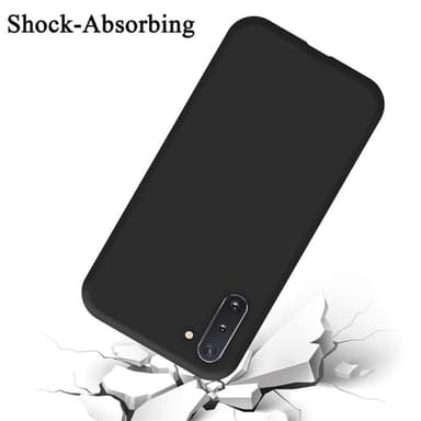 Samsung Galaxy NOTE 10 Suojakuori Kotelo (Musta)