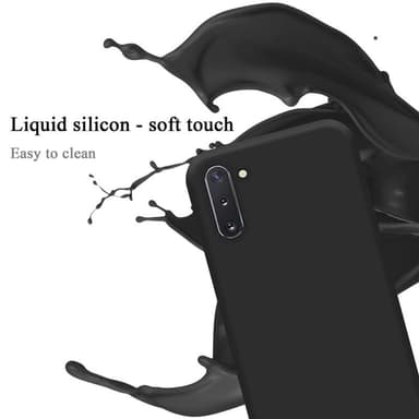 Samsung Galaxy NOTE 10 Suojakuori Kotelo (Musta)