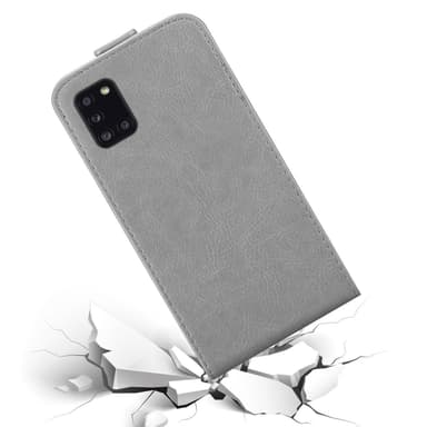 Samsung Galaxy A31 Suojakuori Lompakkokotelo (harmaa)