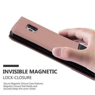 Samsung Galaxy S6 EDGE Suojakuori (Vaaleanpunainen)