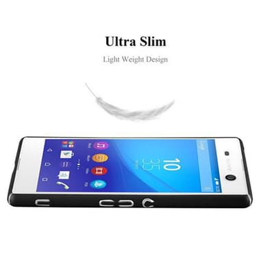 Sony Xperia M5 Suojakuori Kotelo Cover (Musta)