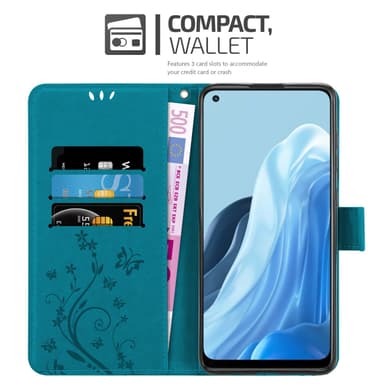 Oppo FIND X5 LITE / Reno7 5G Suojakuori Lompakkokotelo