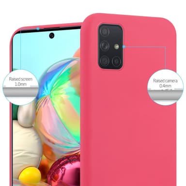 Suojakuori Samsung Galaxy A71 4G Kotelo (Punainen)
