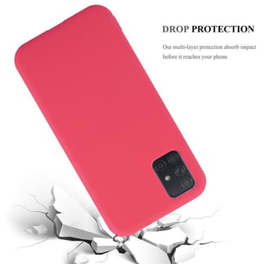 Suojakuori Samsung Galaxy A71 4G Kotelo (Punainen)