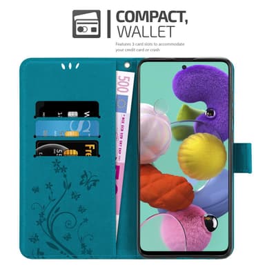 Samsung Galaxy A51 5G Suojakuori Lompakkokotelo