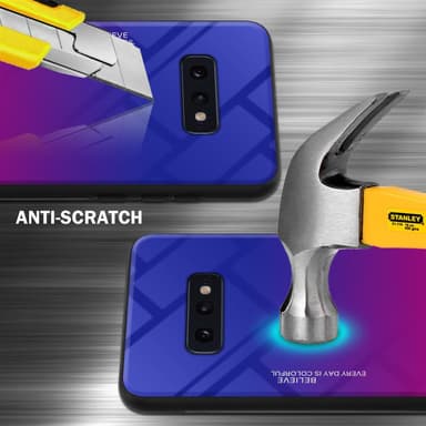 Suojakuori Samsung Galaxy S10e Kotelo (Musta)