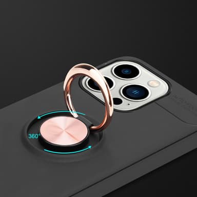 iPhone 14 PRO Suojakuori Kotelo (Musta)