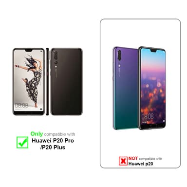 Huawei P20 PRO / P20 PLUS Suojakuori Kotelo (Punainen)