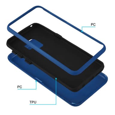 Samsung Galaxy S9 PLUS Suojakuori Kotelo (Sininen)