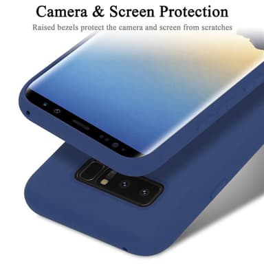 Samsung Galaxy NOTE 8 Suojakuori Kotelo (Sininen)
