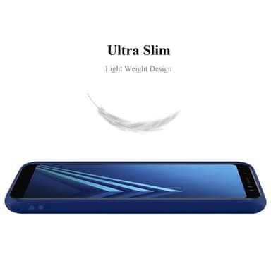 Suojakuori Samsung Galaxy A8 PLUS 2018 Kotelo (Sininen)
