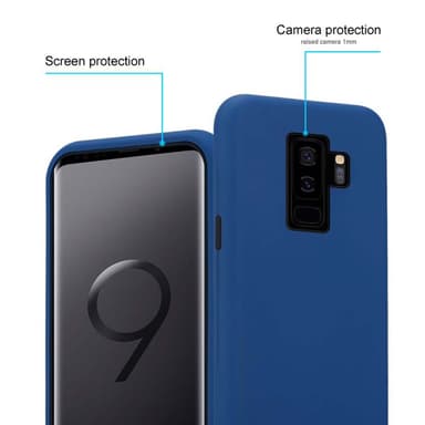 Samsung Galaxy S9 PLUS Suojakuori Kotelo (Sininen)