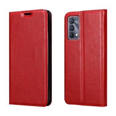Realme GT Master Suojakuori Lompakkokotelo (Punainen)
