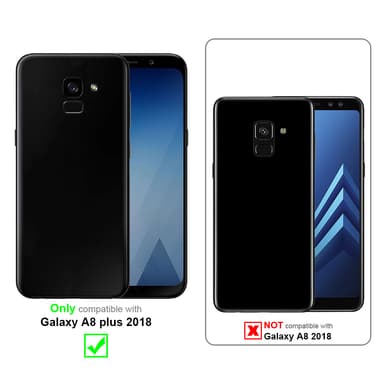 Suojakuori Samsung Galaxy A8 PLUS 2018 Kotelo (Sininen)