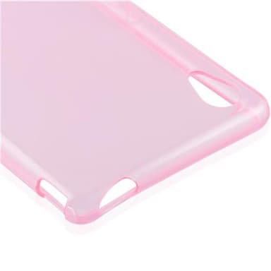 Sony Xperia M4 AQUA Suojakuori Kotelo (Vaaleanpunainen)