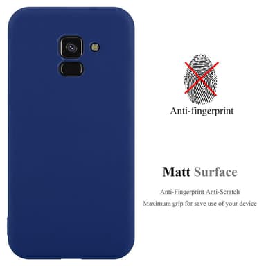 Suojakuori Samsung Galaxy A8 PLUS 2018 Kotelo (Sininen)