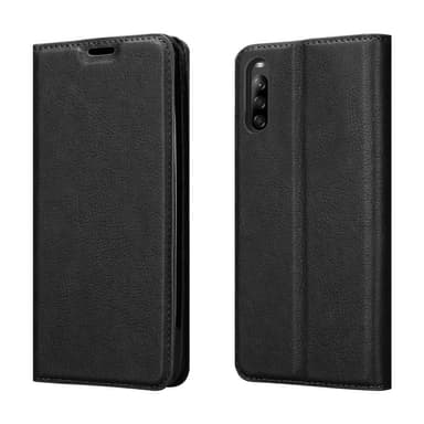 Sony Xperia L4 Suojakuori Lompakkokotelo (Musta)