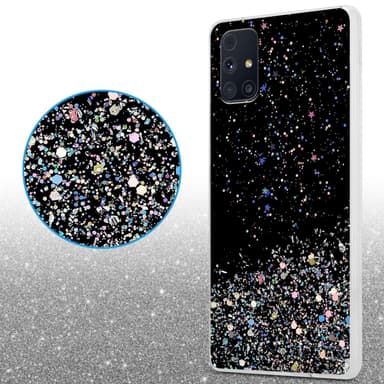 Samsung Galaxy M31s Suojakuori Kotelo (Musta)