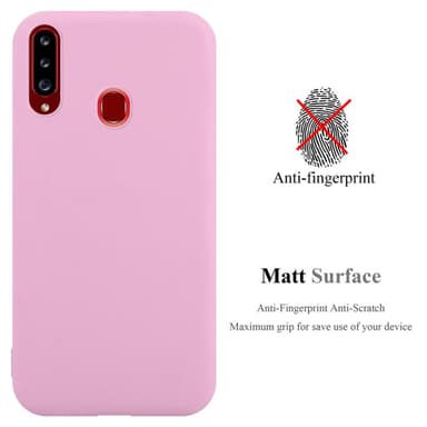 Suojakuori Samsung Galaxy A20s Kotelo (Vaaleanpunainen)