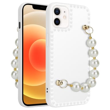 iPhone 12 Suojakuori Kotelo (Valkoinen)
