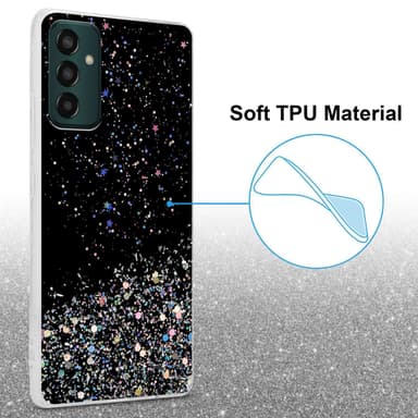 Samsung Galaxy M13 4G Suojakuori Kotelo (Musta)