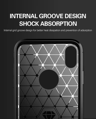 Suojakuori iPhone XR Kotelo (Musta)