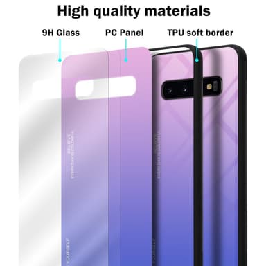 Suojakuori Samsung Galaxy S10 PLUS Kotelo (Musta)