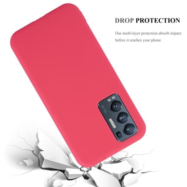 Suojakuori Oppo FIND X3 NEO Kotelo (Punainen)