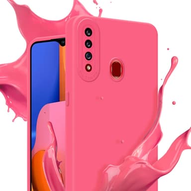Samsung Galaxy A20s Suojakuori Kotelo (Punainen)