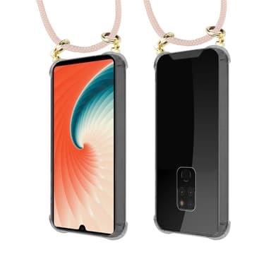 Huawei MATE 20 Suojakuori Kotelo (Vaaleanpunainen)